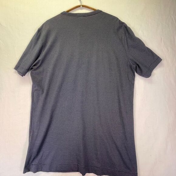 Theory Essential Henley SS Gamma Jacquard Sz L - Picture 7 of 10